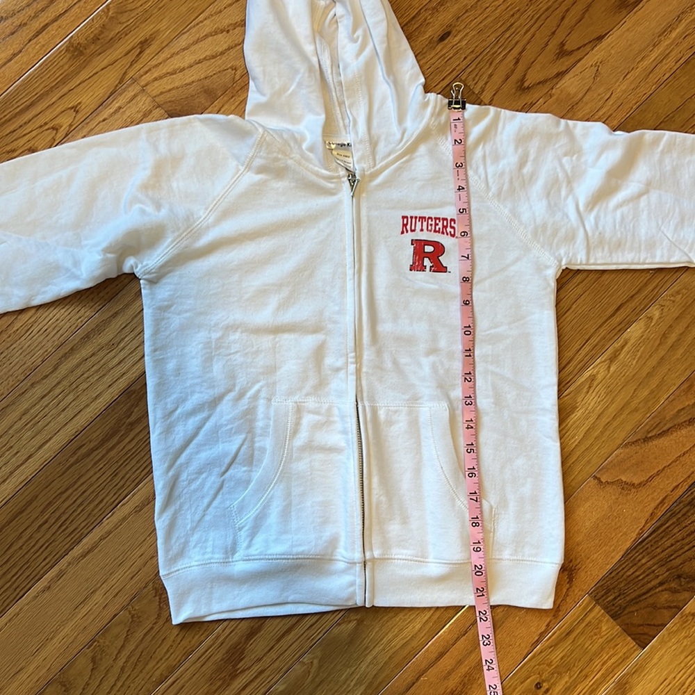 White Rutgers zip up - Picture 5 of 6